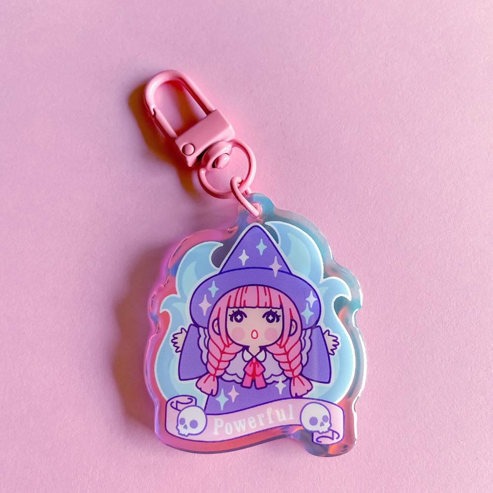 Powerful Witch - Acrylic Charm