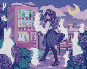 Magical Vending Machine - Art Print