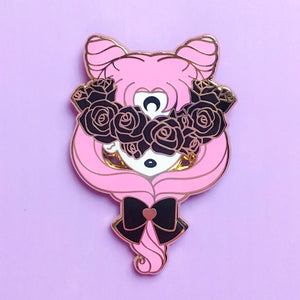 Moon Roses Bouquet - Enamel Pin