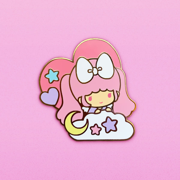 Moon Bunny Angel (Girl Form) Pair - Enamel Pin