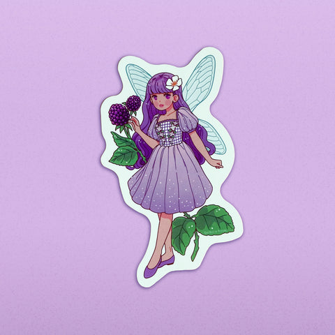 Purple Fairy - Vinyl Sticker