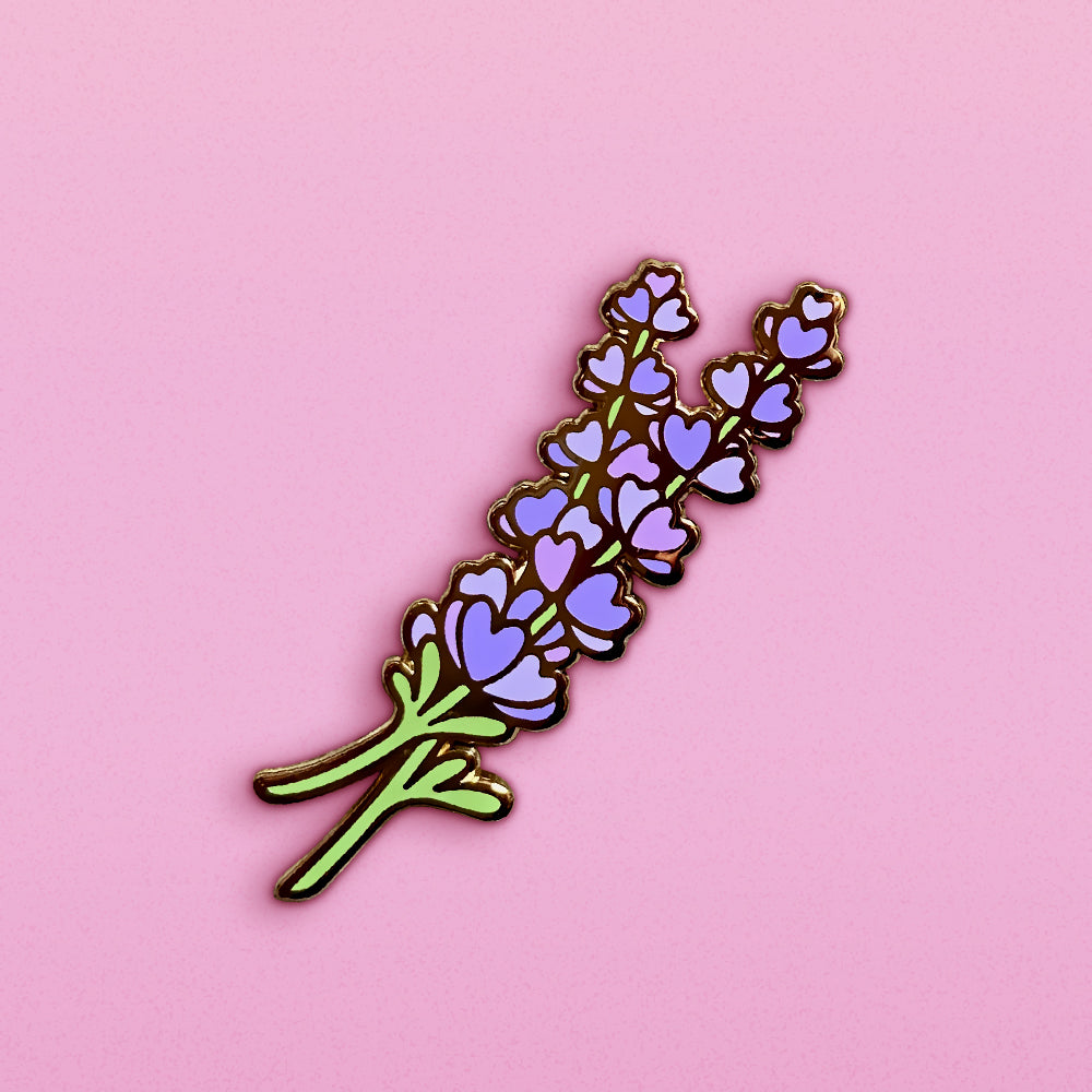 Lavender Spell - Enamel Pin