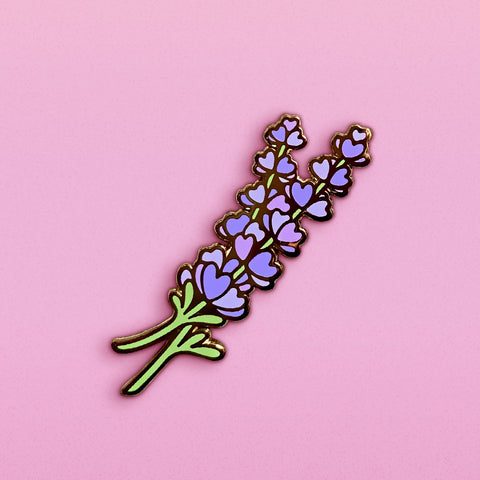 Lavender Spell - Enamel Pin