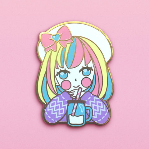 Milk Party - Enamel Pin