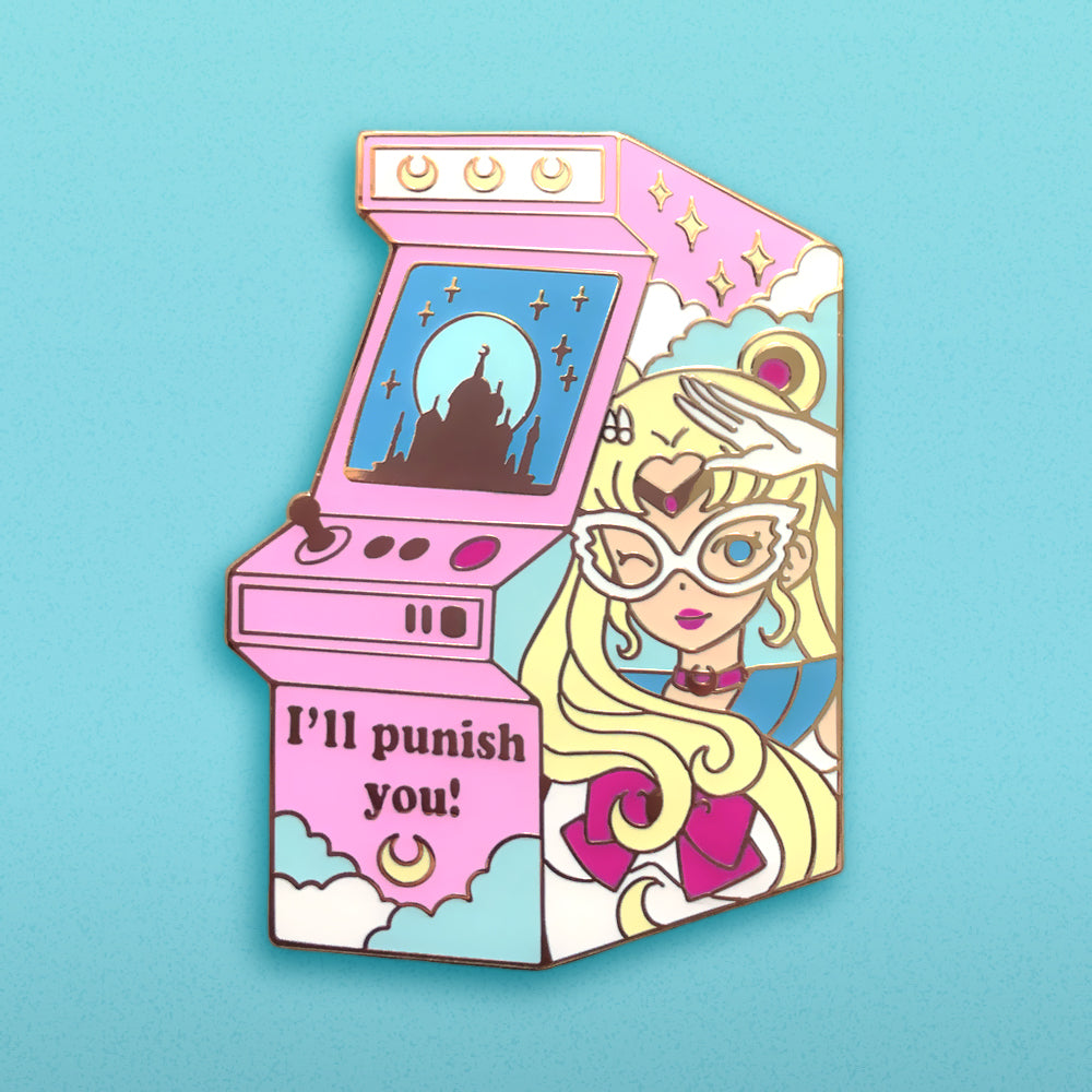 Moon Arcade - Enamel Pin