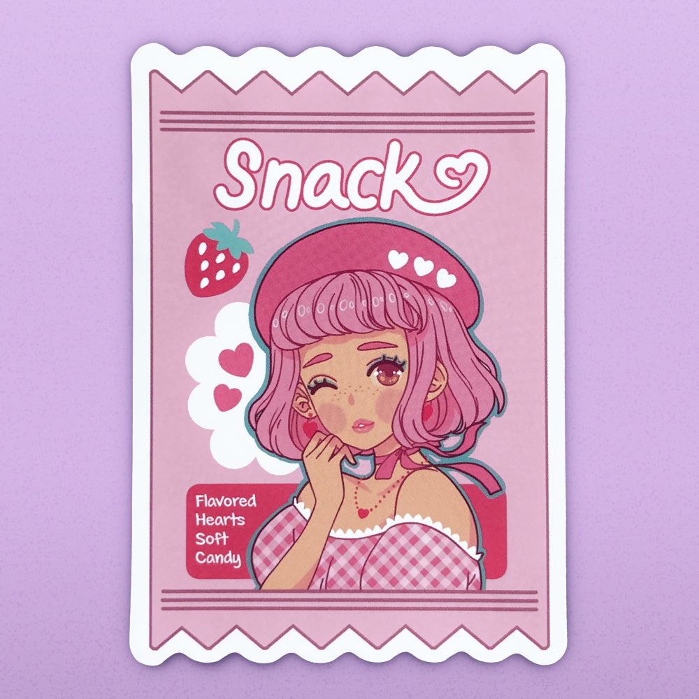 Strawberry - Vinyl Sticker