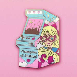 V Arcade - Enamel Pin